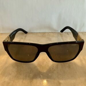 Versace Stylish Black Sunglasses